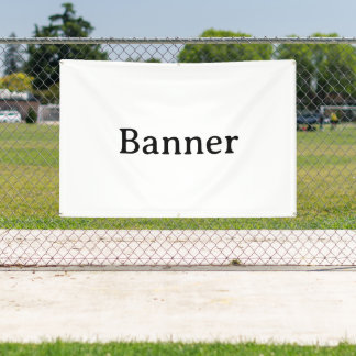 Create Your Own 4' x 6' Outdoor Banner