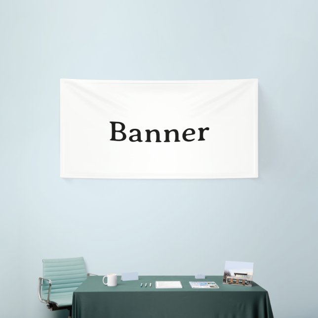 Create Your Own 4' x 8' Indoor Banner (Tradeshow)