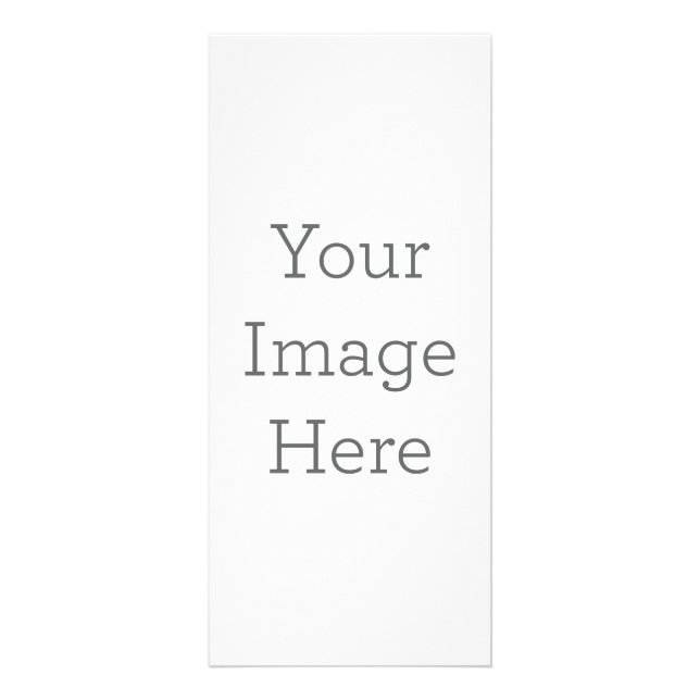 4" x 9" Rackcard (Front)