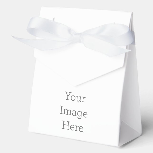 Paper Favor Box, Tent 4x2x5  (Front)