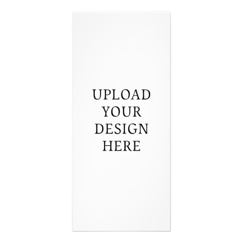 Create Your Own 4x9 Portrait Rack or Menu Card