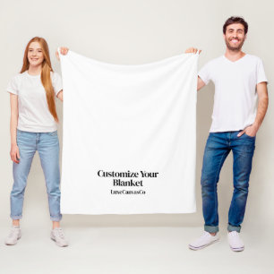 Create your own 50" x 60" fleece blanket