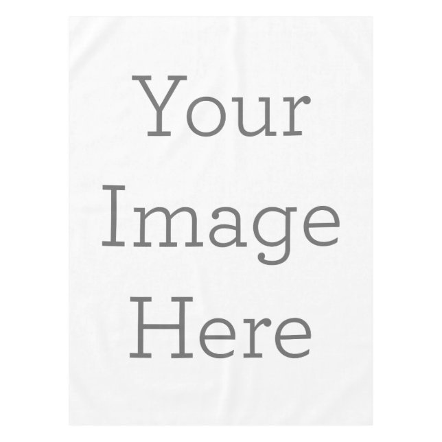Custom Cotton Tablecloth, 52"x70" (Front)
