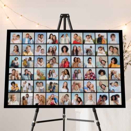 Create Your Own 54 Photo Collage Foam Board
