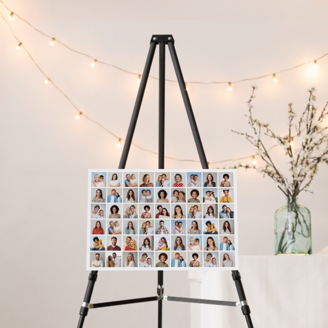 Create Your Own 54 Photo Collage Foam Board (In Situ (Stand))