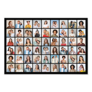 Create Your Own 54 Photo Collage Photo Enlargement Print