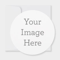 Create Your Own 5.25" Circle Invitation