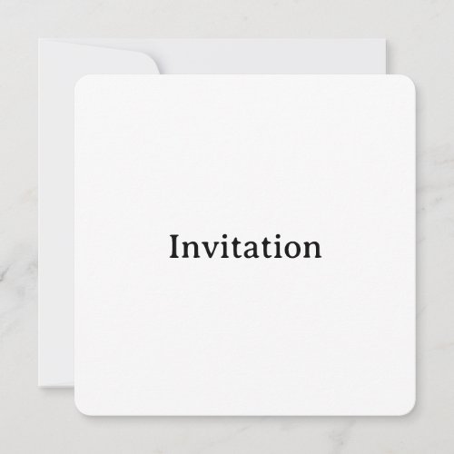 Create Your Own 5.25" x 5.25" Rounded Invitation
