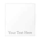 Create Your Own 5.5" x 6" Notepad