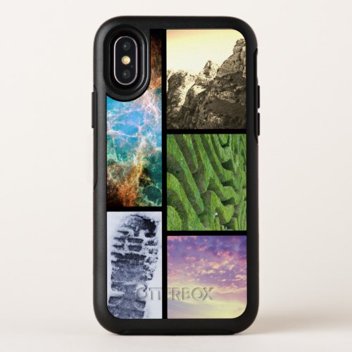 Create_Your_Own 5_Image Photo Collage OtterBox Symmetry iPhone XS Case