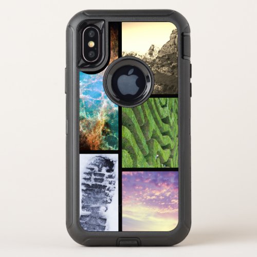 Create_Your_Own 5_Image Photo Collage OtterBox Defender iPhone XS Case