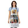 Create Your Own 5 Photo Collage Family Quote Name Apron