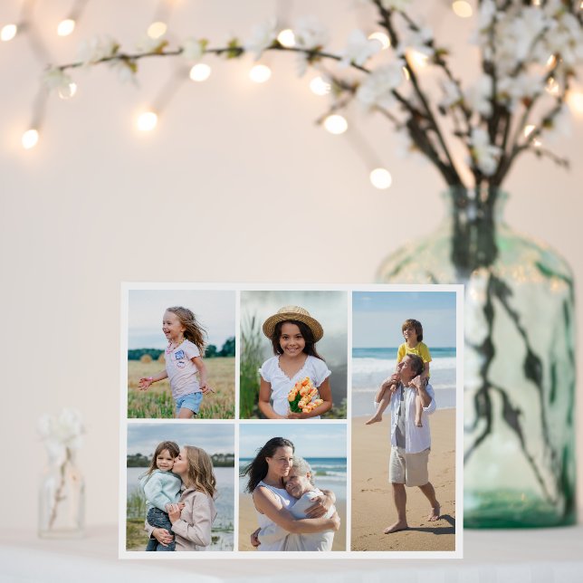 Create Your Own 5 Photo Collage Foam Board (In Situ (Wedding))