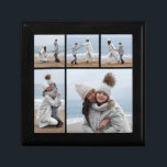 Create Your Own 5 Photo Collage Gift Box<br><div class="desc">Create your own 5 Photo Collage for Christmas, Birthdays, Weddings, Anniversaries, Graduations, Father's Day, Mother's Day or any other Special Occasion, with our easy-to-use design tool. Add your favorite photos of friends, family, vacations, hobbies and pets and you'll have a stunning, one-of-a-kind photo collage. Our custom photo collage is perfect...</div>
