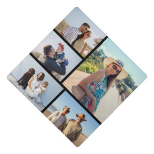 Create Your Own 5 Photo Collage Graduation Cap Topper