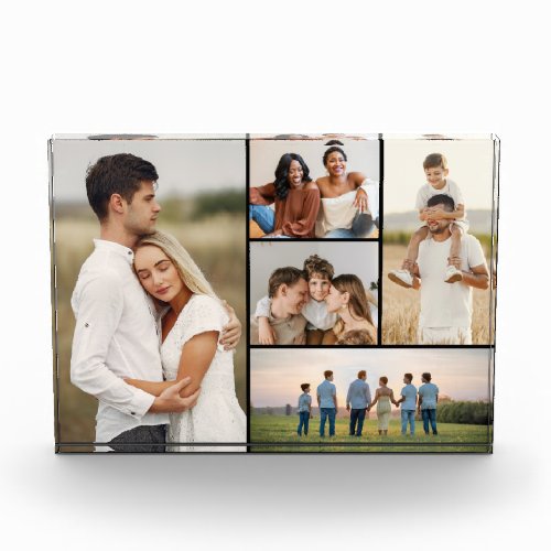 Create Your Own 5 Photo Collage Photo Block