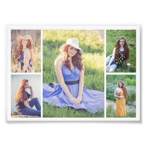 Create Your Own 5 Photo Collage Photo Enlargement