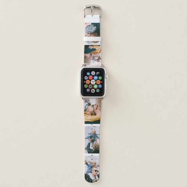 Create Your Own 5 Photo Strip  Apple Watch Band (Front)