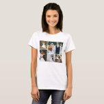 Create Your Own 5 Photo Wedding Collage T-Shirt<br><div class="desc">Design a personalized keepsake with our 'Create Your Own 5 Photo Wedding Collage.' This elegant collage allows you to showcase five cherished photos from your special day, creating a beautiful memory piece. Crafted with high-quality materials and customizable options, it’s the perfect way to celebrate your love story. Ideal as a...</div>
