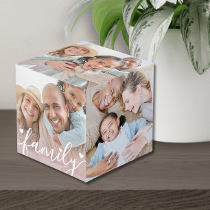 Create Your Own 5 Side Picture Family Photos Cube