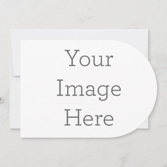 5" x 7" Flat Save The Date Card (Front)