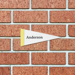Create Your Own 5" x 12" Sports  Pennant Flag