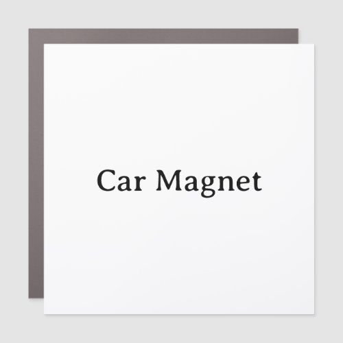 Create Your Own 5" x 5" Square Normal Car Magnet