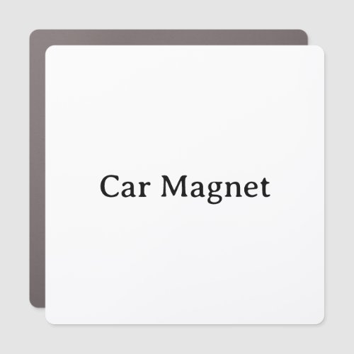 Create Your Own 5" x 5" Square Rounded Car Magnet