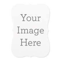 Create Your Own 5" x 7" Bracket Invitation Create Your Own 5" x 7" Bracket Invitation