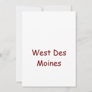 Create Your Own 5" x 7" Invitation