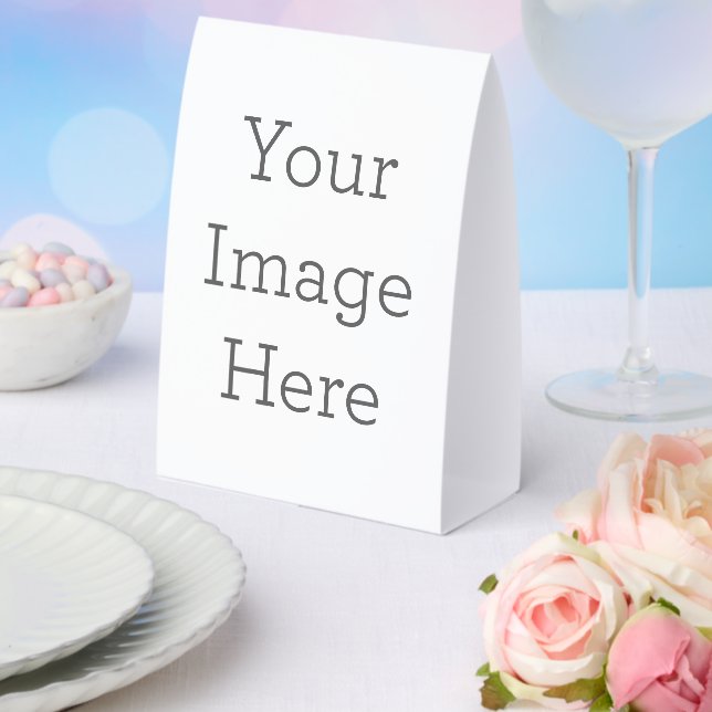 Table Tent Sign, Size: 5" x 7", Media: Semi-Gloss (Insitu(Wedding))