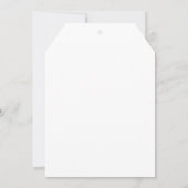 Flat Invitation, Size: 5" x 7", Paper: Matte, Envelopes: White (Back)