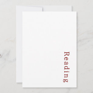 Create Your Own 5" x 7" Wedding Invitation