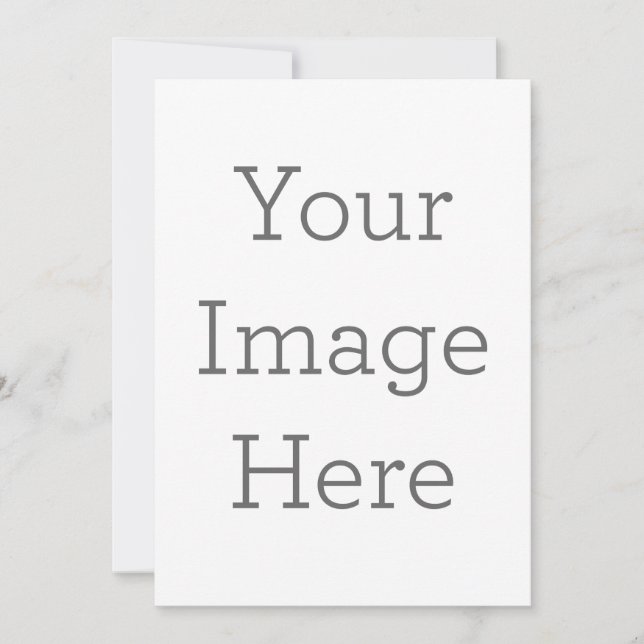 Flat Invitation, Size: 5" x 7", Paper: Signature Matte, Corner: Squared, Envelopes: White, Print Quality: Standard (Front)