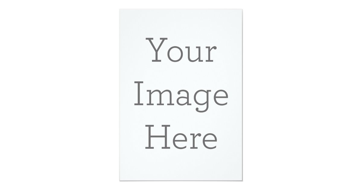 Create Your Own 5 X 7 Wedding Invitation Zazzle Com