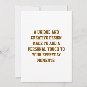 Create Your Own 5" x 7" Wedding Invitation