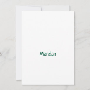 Create Your Own 5" x 7" Wedding Invitation
