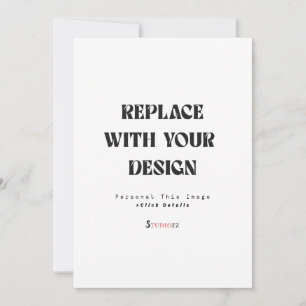 Create Your Own 5" x 7" Wedding Invitation