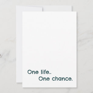 Create Your Own 5" x 7" Wedding Invitation