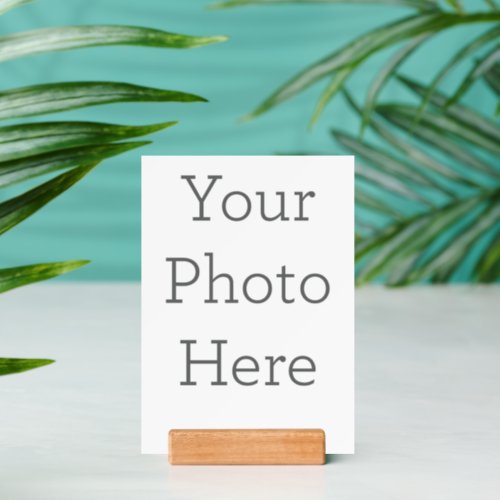 Create Your Own 5 x 7 Wood Block Photo Stand