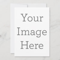 5x7 Photo Upload Cards, 5x7 Cardstock, Blank Envelope, Upload Your Design