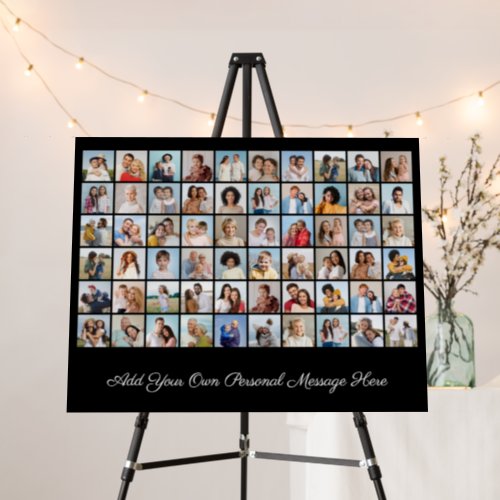 Create Your Own 60 Photo Collage Add Your Greeting Foam Board