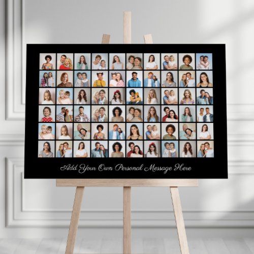 Create Your Own 60 Photo Collage Add Your Greeting