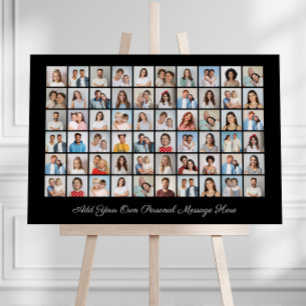 Create Your Own 60 Photo Collage Add Your Greeting Foam Board