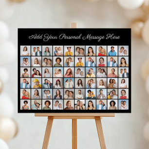 Create Your Own 60 Photo Collage Add Your Greeting Foam Board