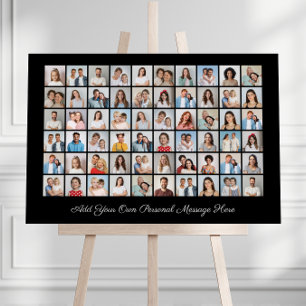 Create Your Own 60 Photo Collage Add Your Greeting Foam Board