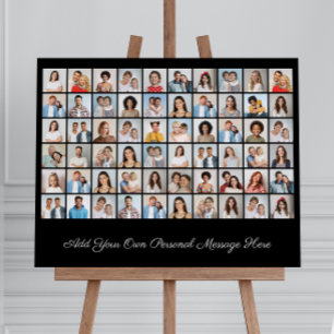 Create Your Own 60 Photo Collage Add Your Greeting Foam Board