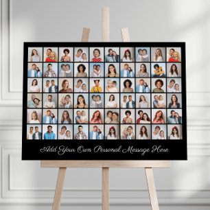 Create Your Own 60 Photo Collage Add Your Greeting Foam Board