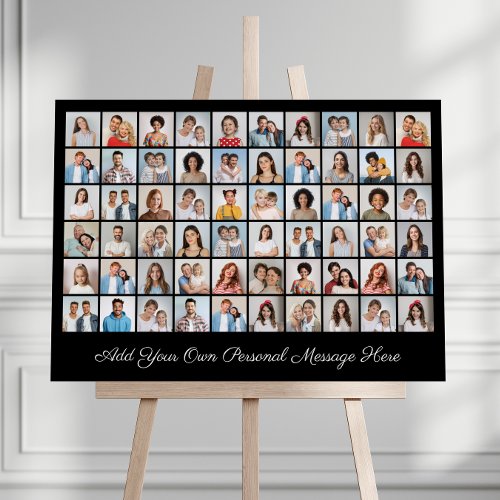Create Your Own 60 Photo Collage Add Your Greeting