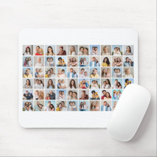 Create Your Own 60 Photo Collage Mouse Pad